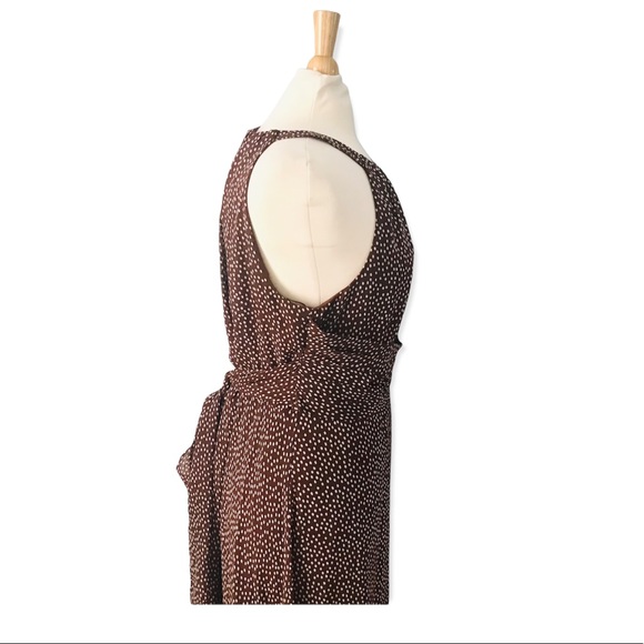 Adrianna Papell Darling Dot MIDI Dress 12 - Picture 7 of 9